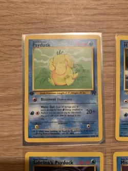 Pokemon Card - Vintage Psyduck Bundle - First Editions - Gym And Team Rocket - Image 2