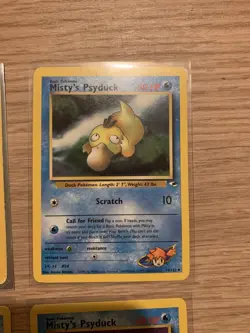 Pokemon Card - Vintage Psyduck Bundle - First Editions - Gym And Team Rocket - Image 3
