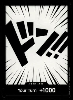 Romance Dawn DON!! Card // One Piece Film RED Promo - Image 1