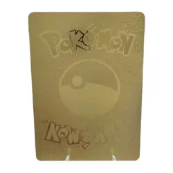 Pokemon Charizard V 220hp Gold Foil Fan Art Collector Card TCG - Image 2