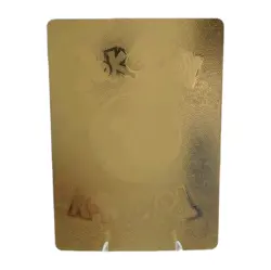 Pokemon Charizard GX 940hp Gold Foil Fan Art Collector Card TCG - Image 2