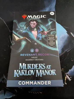 NEW/SEALED MTG - Murders at Karlov Manor Commander Deck - Revenant Recon - Image 1
