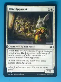 Mtg Hare Apparent Foundations Regular - Image 1