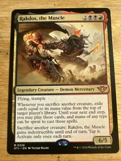 Rakdos, the Muscle ~ Outlaws of Thunder Junction [ NM ] [ Magic MTG ] - Image 1