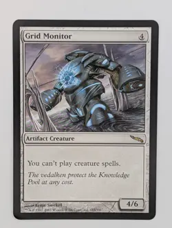 Grid Monitor - NM - Mirrodin - MTG - Image 1