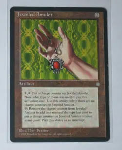 Jeweled Amulet - Ice Age - MTG Magic the Gathering - Image 1