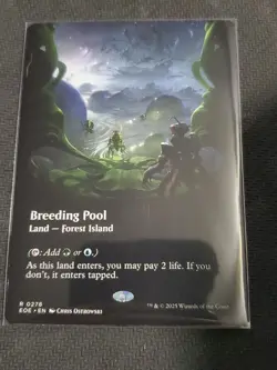 Breeding Pool (Borderless) 278 MTG Edge of Eternities Reg MT/NM Pack Fresh!! - Image 1