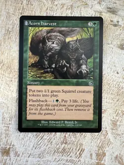 Acorn Harvest - MTG - Torment 118/143 NM - Image 1