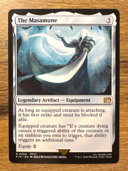 Magic MTG Final Fantasy The Masamune #264 FIN *NON-FOIL* Rare - Image 1