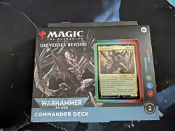 NEW and SEALED!! MTG Warhammer 40,000 Tyranid Swarm NEW/SEALED!! - Image 1