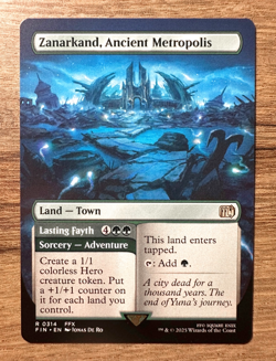 Magic MTG Final Fantasy Zanarkand, Ancient Metropolis #314 *NON-FOIL* Borderless - Image 1