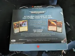 New and Sealed!! MTG Warhammer 40K Commander Deck - The Ruinous Powers - Image 2