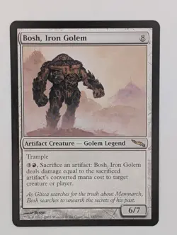 Bosh, Iron Golem - NM - Mirrodin - MTG - Image 1