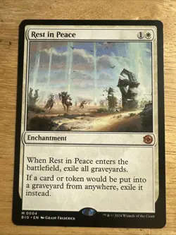 x1 Rest in Peace BIG The Big Score MTG 4 MYTHIC M/NM 1x - Image 1
