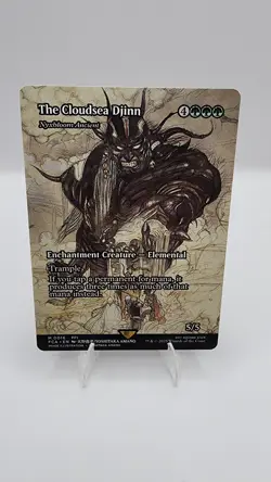 The Cloudsea Djinn Nyxbloom Ancient Final Fantasy MTG Non-Foil - NM - Image 1