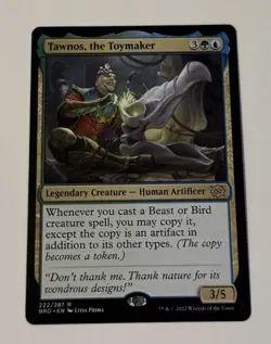 MTG Tawnos, the Toymaker - The Brothers' War LP - Image 1