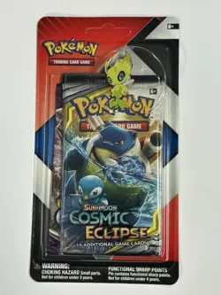 Pokemon Sun & Moon Cosmic Eclipse / Chilling Reign 2 Pack Pin Blister (Sealed) - Image 1
