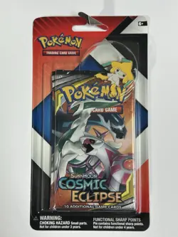 Pokemon Sun & Moon Cosmic Eclipse / Chilling Reign 2 Pack Pin Blister (Sealed) - Image 1