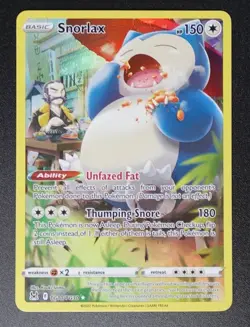 Pokemon Snorlax Trainer Gallery TG10/TG30 Lost Origin Sword & Shield - Image 1