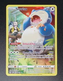 Pokemon Snorlax Trainer Gallery TG10/TG30 Lost Origin Sword & Shield - Image 2