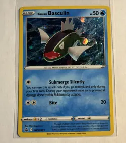 Pokemon TCG Hisuian Basculin SWSH273 SWSH: Sword & Shield Promo Cards Holo - Image 1