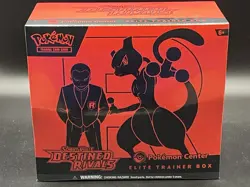 Pokemon Center Scarlet & Violet Destined Rivals Elite Trainer Box ETB Sealed - Image 1