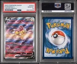 ‼2023 POKEMON SWSH FA/RAIKOU V CROWN ZENITH PSA GRADE 10! SHIPS SAME DAY💨 - Image 3