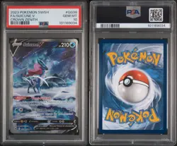 ‼2023 POKEMON SWSH FA/SUICUNE V CROWN ZENITH PSA GRADE 10! SHIPS SAME DAY💨 - Image 3
