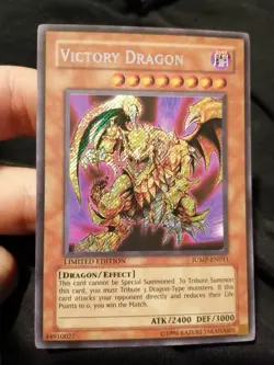 Yugioh Victory Dragon JUMP-EN011 Secret Rare Promo NM - Image 1
