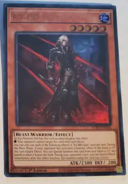 Yugioh! 1x K9-OO Lupis JUSH-EN034 Ultra Rare 1st Ed NM - Image 1