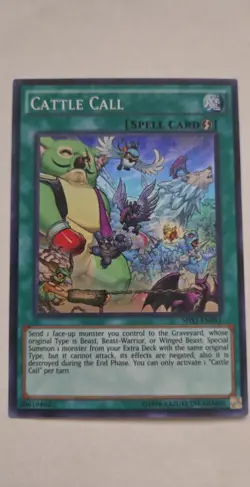 Cattle Call - SHVI-EN081 - NM/VLP - Super Rare - Unlimited - Yugioh - Image 1