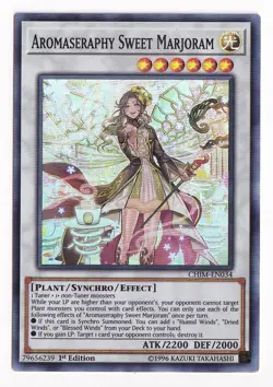 Aromaseraphy Sweet Marjoram - YuGiOh! Chaos Impact 1st Ed - CHIM-EN034 - Image 1