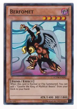 Yugioh - Berfomet (Super Rare) (Unlimited) - LCYW-EN045 - Image 1