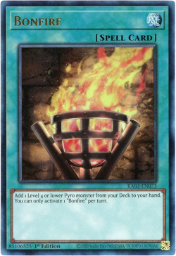 Yugioh! Bonfire - RA03-EN073 - Prismatic Ultimate Rare (PUR) NM/M - English - Image 1