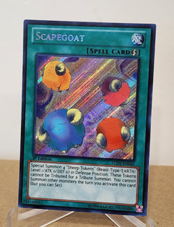 Yugioh! Scapegoat LCJW-EN066 Secret Rare 1st Edition (LP) - Image 1