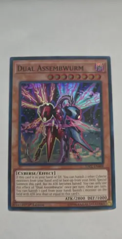 Dual Assembwurm - SDCL-EN008 - NM/VLP - Super Rare - 1st ed - Yugioh - Image 1