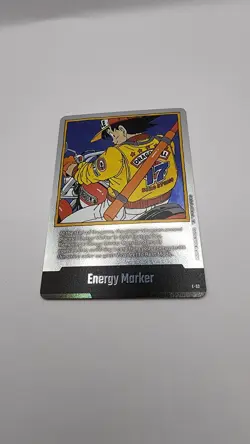 Son Goku E-52 Silver Energy Marker Dragon Ball Manga Booster Card Fusion World - Image 1