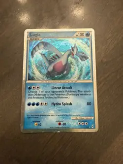 Pokemon TCG Shiny Lugia SL7 Holo Rare Card Call of Legends - Image 1
