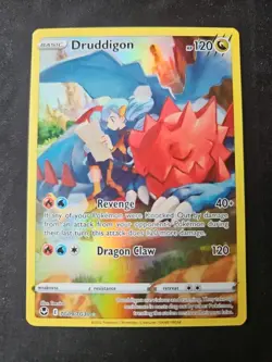 Druddigon TG09/TG30 SWSH12 Silver Tempest Trainer Gallery Ultra Rare Card - Image 1
