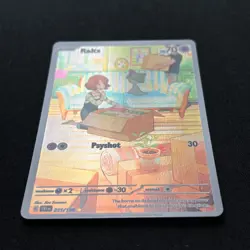 Pokemon TCG Ralts Scarlet & Violet Base Set Holo Illustration Rare Card 211/198 - Image 2