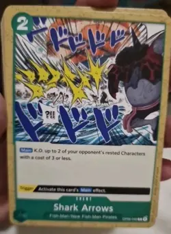 OP06-040 Shark Arrows Common English One Piece TCG Card - Image 1