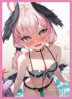 Blue Archive Koharu doujin Card Sleeve Protector - Image 1