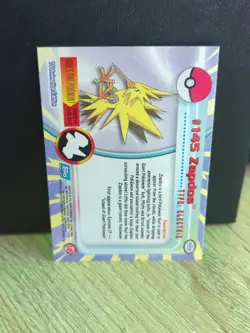 Zapdos #145 Topps Blue Logo Pokemon Card NM/LP - Image 2