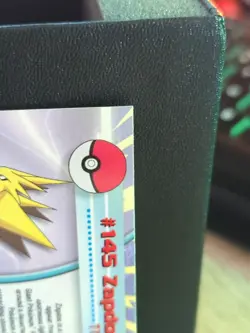 Zapdos #145 Topps Blue Logo Pokemon Card NM/LP - Image 3