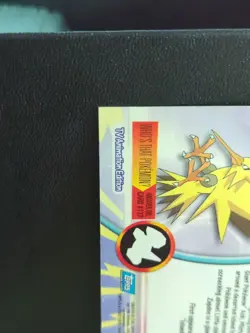 Zapdos #145 Topps Blue Logo Pokemon Card NM/LP - Image 4
