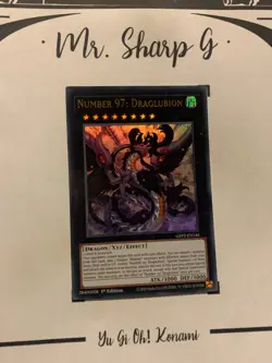 NUMBER 97: DRAGLUBION - 1st EDITION GFP2-EN145 ENGLISH Yu-Gi-OH! CARD ULTRA R* - Image 3