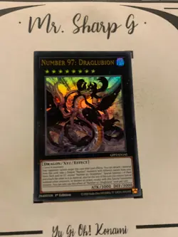 NUMBER 97: DRAGLUBION - 1st EDITION GFP2-EN145 ENGLISH Yu-Gi-OH! CARD ULTRA R* - Image 4
