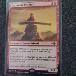 Harmonic Prodigy MTG Modern Horizons 2 Rare LP x1 - Magic Card - Image 1