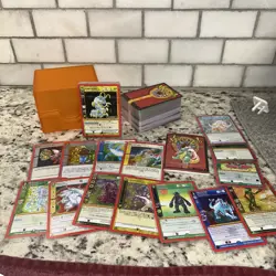 100+ Full And Reverse Holo Metazoo Lot Cards With Prism Card Box D3 - Image 1