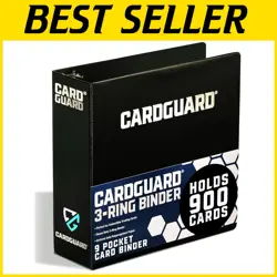 Premium 3" Trading Card Binder - 100 Pages for Pokemon, YuGiOh & Sports Cards - Image 1